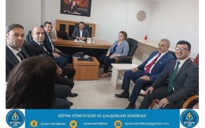 EYSEN HATAY İL YÖNETİMİ ZİYARETLERİ