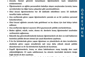 TALEPLERİMİZ
