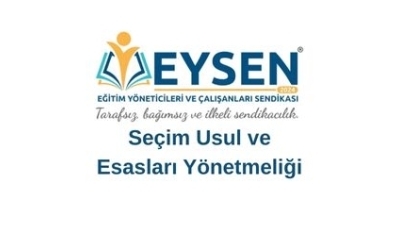 Seçim Usul ve Esasları Yönetmeliğimiz Genel Merkez Kararı ile kabul edilmiştir...