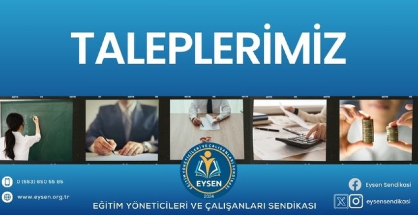 TALEPLERİMİZ