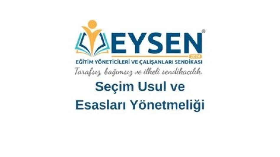Seçim Usul ve Esasları Yönetmeliğimiz Genel Merkez Kararı ile kabul edilmiştir...